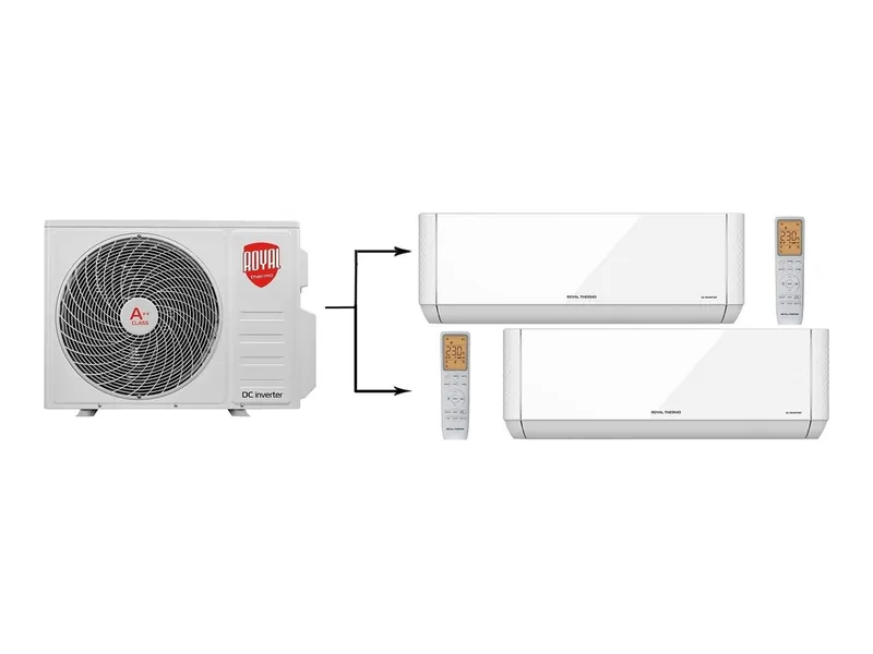 Мульти сплит-система Royal Thermo RTFMO-18HN8/RTFMI-09HN8/white*2