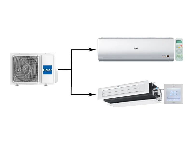 Мульти сплит-система Haier N 2U40S2SM2FA/AS12BS4HRA/AD12SS1ERA(N)(P)