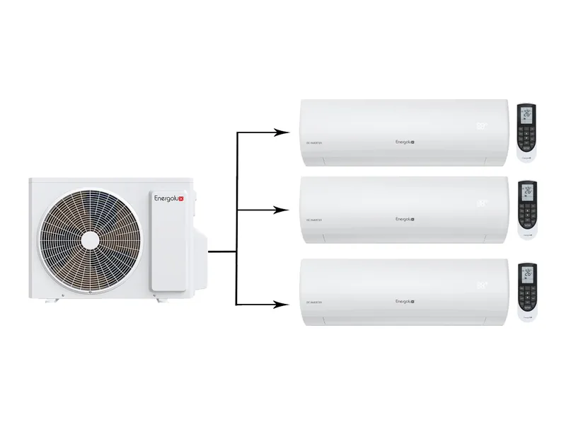 Мульти сплит-система Energolux Big Multi SAM24M3-GI/3/SAS09M3-GI*3
